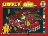 MERKUR FIRE Set, Тематический конструктор пожарной техники, 690 деталей.