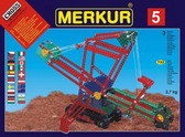 Merkur M5, Трехслойный конструктор , 733 детали.