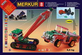 Merkur M8, Пятислойный, самый большой конструктор, 1405 деталей.