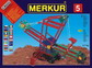 Merkur M5, Трехслойный классический большой детский конструктор, 733 детали.