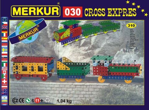 MERKUR 030 CROSS EXPRESS, Модель поезда, 310 деталей.