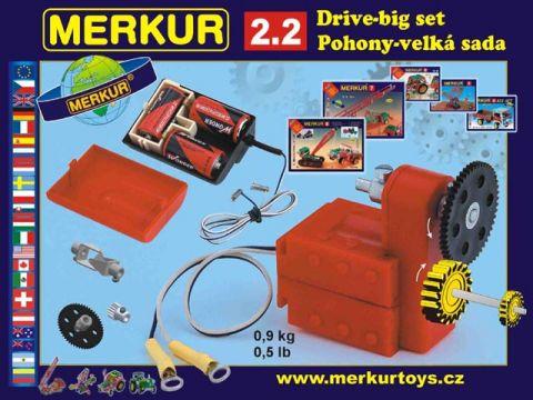 MERKUR M 2.2, Базовый набор с электромотором и шестернями.